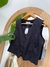 CHALECO SASTRERO NEGRO - comprar online