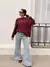 SWEATER ADORE BORDO - WISDOM