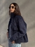 FUR JACKET BLUE - WISDOM