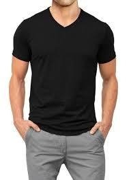 Remera cuello V - comprar online