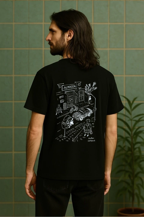 Remera Hola, Hola! -Negro - comprar online