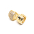 Brinco folheado a ouro 18k argola larga 10 fileiras de zircônias - comprar online