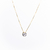 Gargantilha Ponto de Luz Folheada a Ouro 18k