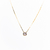Gargantilha Ponto de Luz Folheada a Ouro 18k