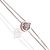 Pulseira Espirito Santo cravejado banhada a ouro 18k - comprar online