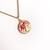 Colar Pingente Medalha Orixás corrente 50 cm dourado