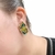 Brinco Esmalte Borboleta banhado a ouro amarelo - loja online