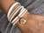 Pulseira Zodiac Signo Câncer-banhada a ouro amarelo