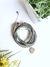 Pulseira Zodiac Signo Aquário-banhada a ródio branco
