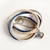 Pulseira Multipla duas voltas-banhada a ouro amarelo - comprar online