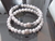 Pulseira de Pedra -Howlita Branca - comprar online
