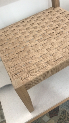 Silla Matera Tejida En Hilo Craft - D&D Muebles