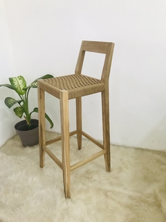Taburete de petiribi con cabo náutico!