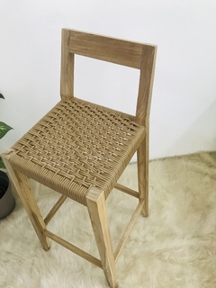 Taburete de petiribi con cabo náutico! - D&D Muebles
