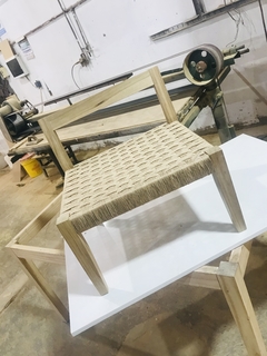 Silla Matera Tejida En Hilo Craft - comprar online