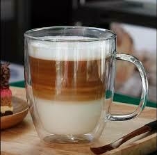 Taza doble vidrio 350ml set x 2 - comprar online