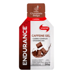 Endurance Caffeine Gel Chocolate Belga - 30g Vitafor