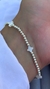 Pulsera Trébol de Nácar y Donas de Plata - comprar online