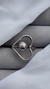 Anillo Corazón Calado en Plata Regulable - comprar online