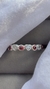 Anillo Protección Esmaltado Ojito Rojo con Cubic - comprar online