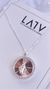 Cadena en Plata 45cm ext.50cm con Medalla Milagros