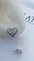 Aros Corazones Pasantes Calados