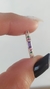 Anillo Cintillo en Plata925 y Cubic Multicolor