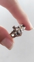 Anillo Ancla en Plata Inflada
