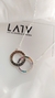 Conjunto Donas Pandora con Cubic Multicolor en Plata925