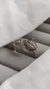 ANILLO PANTERA EN PLATA RODINADA Y MICROPAVE
