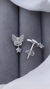 Aros Mariposas con Dije Cubic - comprar online