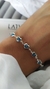 Pulsera Protección Corazones Celestes