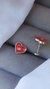 Abridores Corazones Esmaltados con Cubic en Plata925