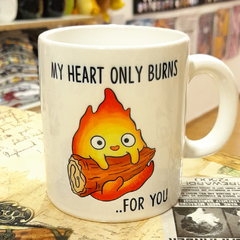 Taza Calcifer (Enamorado) - comprar online
