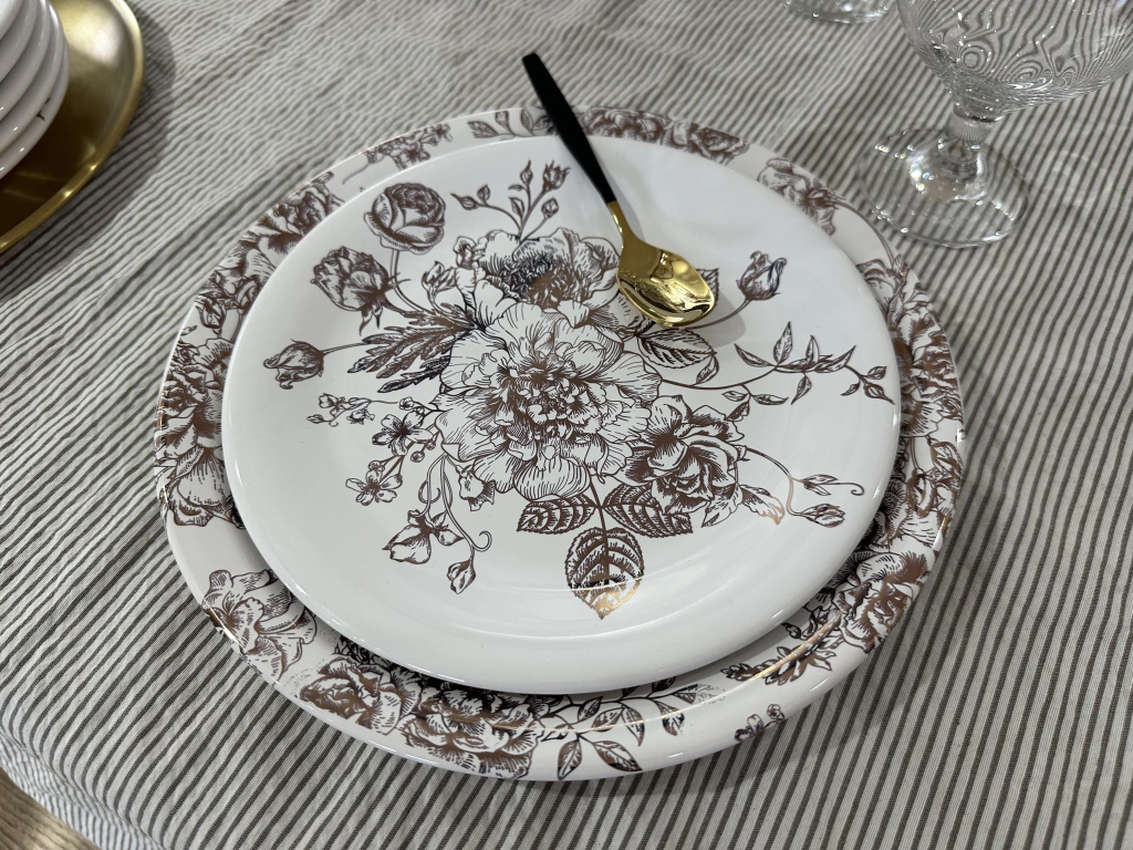Plato Postre | GOLDEN BLUE |