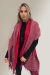 Ruana GRAZ Rojo