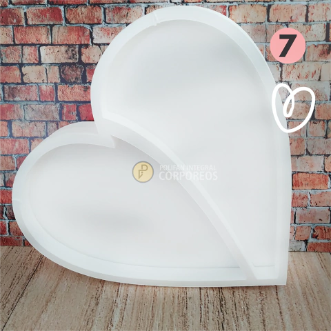 FIGURAS BANDEJAS GOLOSINERAS HUECA 18cm alto CARAMELERA SAN VALENTIN - comprar online