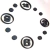 Reloj de pared 3D en madera Modelo-CIRCULOS en internet