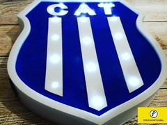 ESCUDO EQUIPO FUTBOL TALLERES CON LED