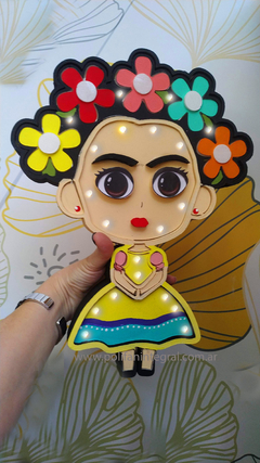 FRIDA ni¤a 35cm alto con led - comprar online