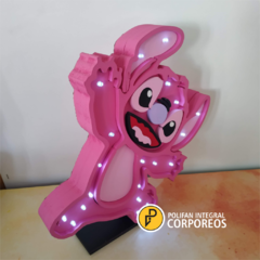 STICH Nena de 28 cm de alto con led en polifan