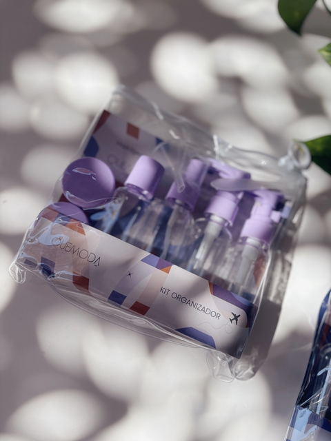 Envases de viaje recargables Set LILA - comprar online