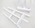 Cavalete decorativo Pequeno: branco - ARTE COMUNE | Atelier . Galeria