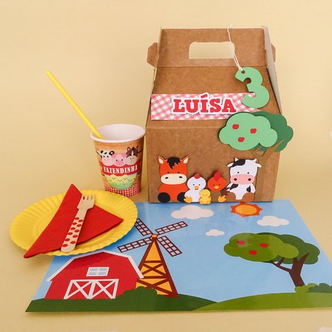 Kit Festa na Escola - Fazendinha