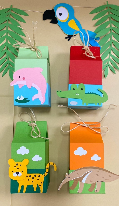 Caixinha Milk - Fauna Brasileira