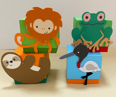 Caixinha Quadrada - Fauna Brasileira