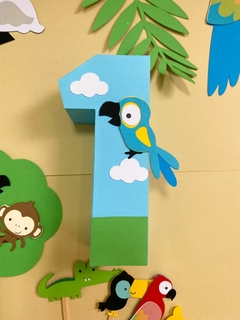 Letras e Números 3D - Fauna Brasileira - comprar online