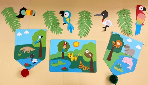 Kit Painel - Fauna Brasileira