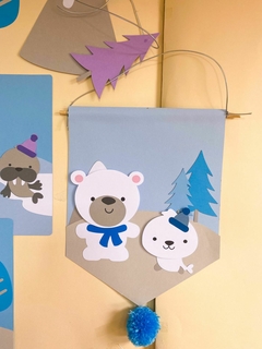 Kit Painel- Animais do Ártico - comprar online