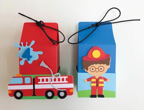 Caixinha Milk - Bombeiro